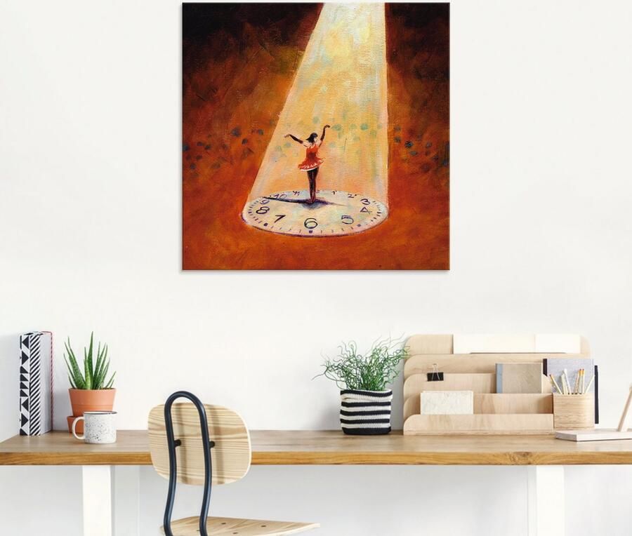 Artland Print op glas In het nu zijn in verschillende maten - Foto 5