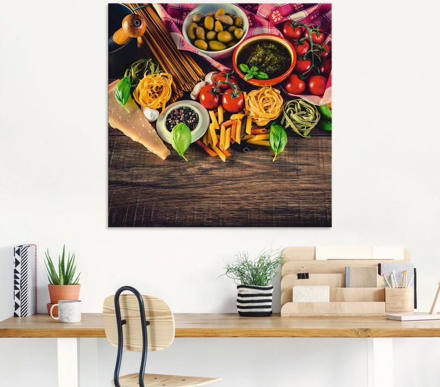 Artland Print op glas Italiaans mediterraan eten - Foto 5