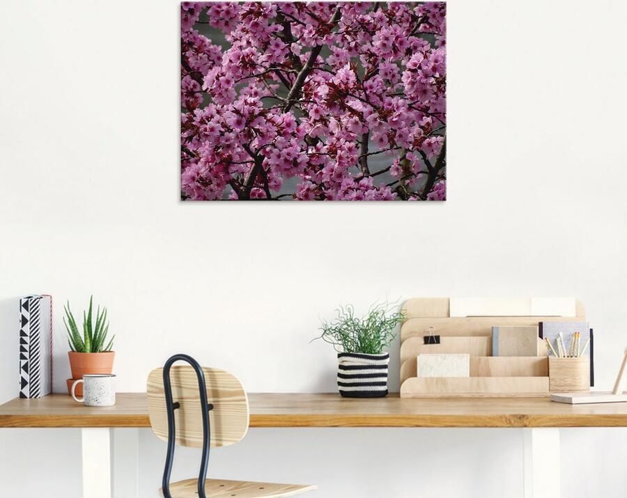 Artland Print op glas Japanse sierkersen bloem - Foto 6