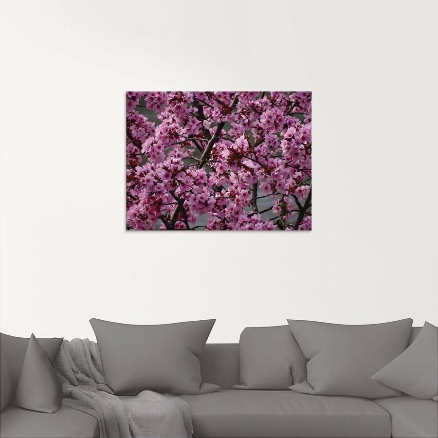 Artland Print op glas Japanse sierkersen bloem - Foto 2