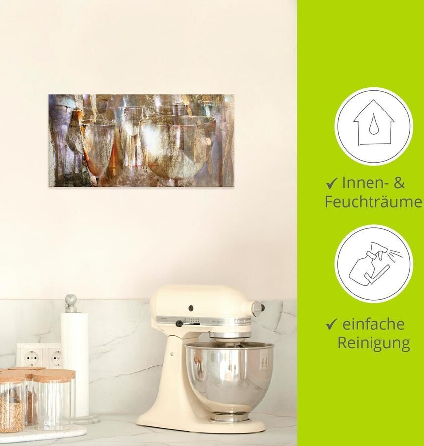 Artland Print op glas Lichtspel in verschillende maten - Foto 3