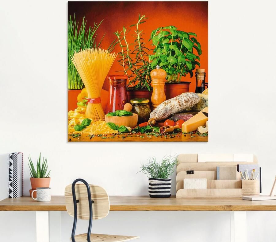 Artland Print op glas Mediterraans en Italiaans eten - Foto 4