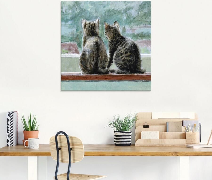 Artland Print op glas Mooi uitzicht in verschillende maten - Foto 6