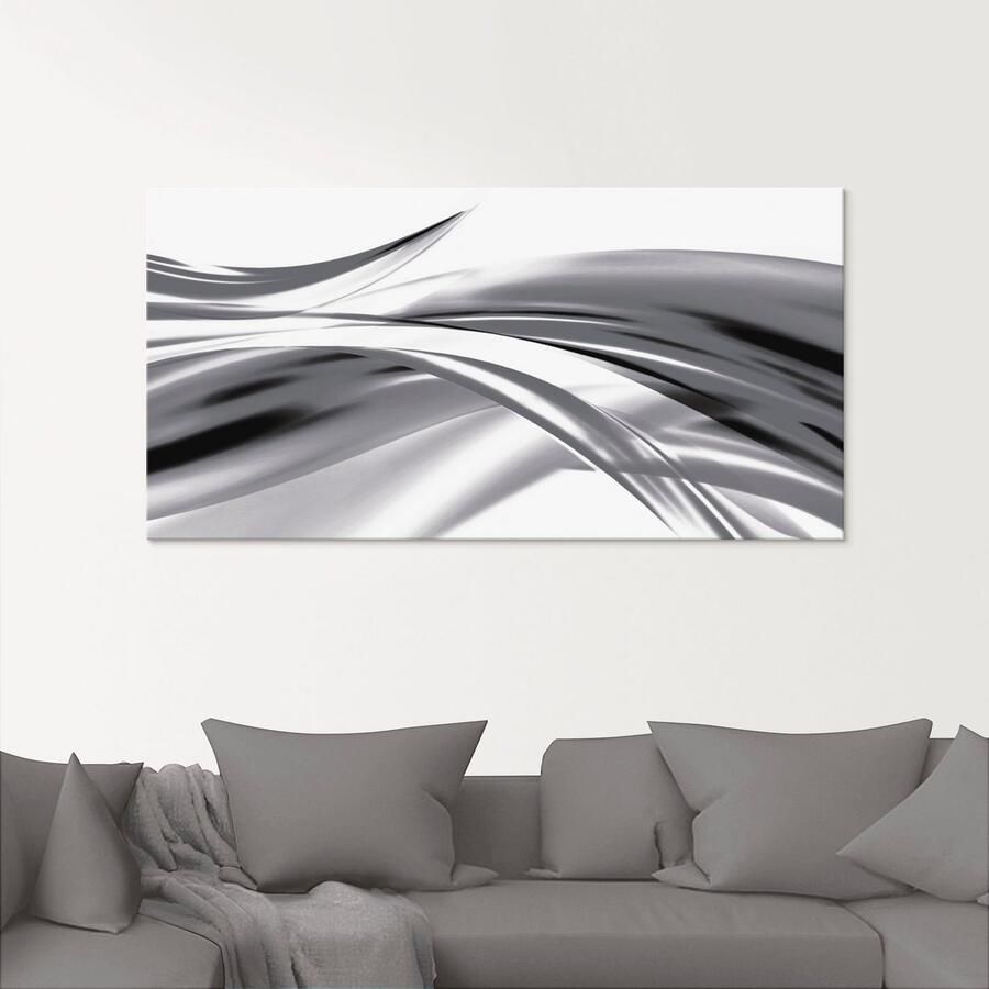 Artland Print op glas Mooie golf abstract in verschillende maten - Foto 2