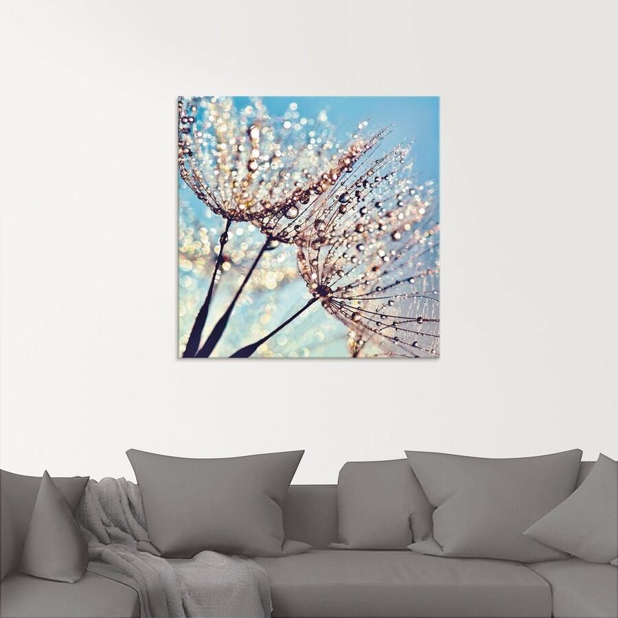 Artland Print op glas Pluizenbol druppelvanger - Foto 2