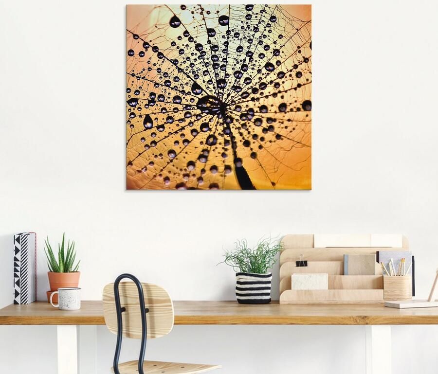 Artland Print op glas Pluizenbol druppelvanger - Foto 5