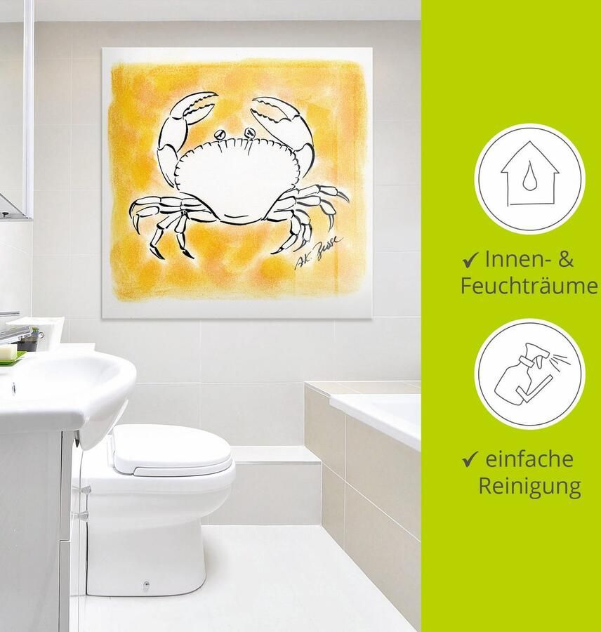 Artland Print op glas Serie sterrenbeeld kreeft - Foto 3