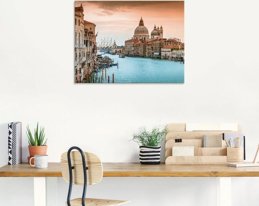 Artland Print op glas Venetië Canal Grande I - Foto 6