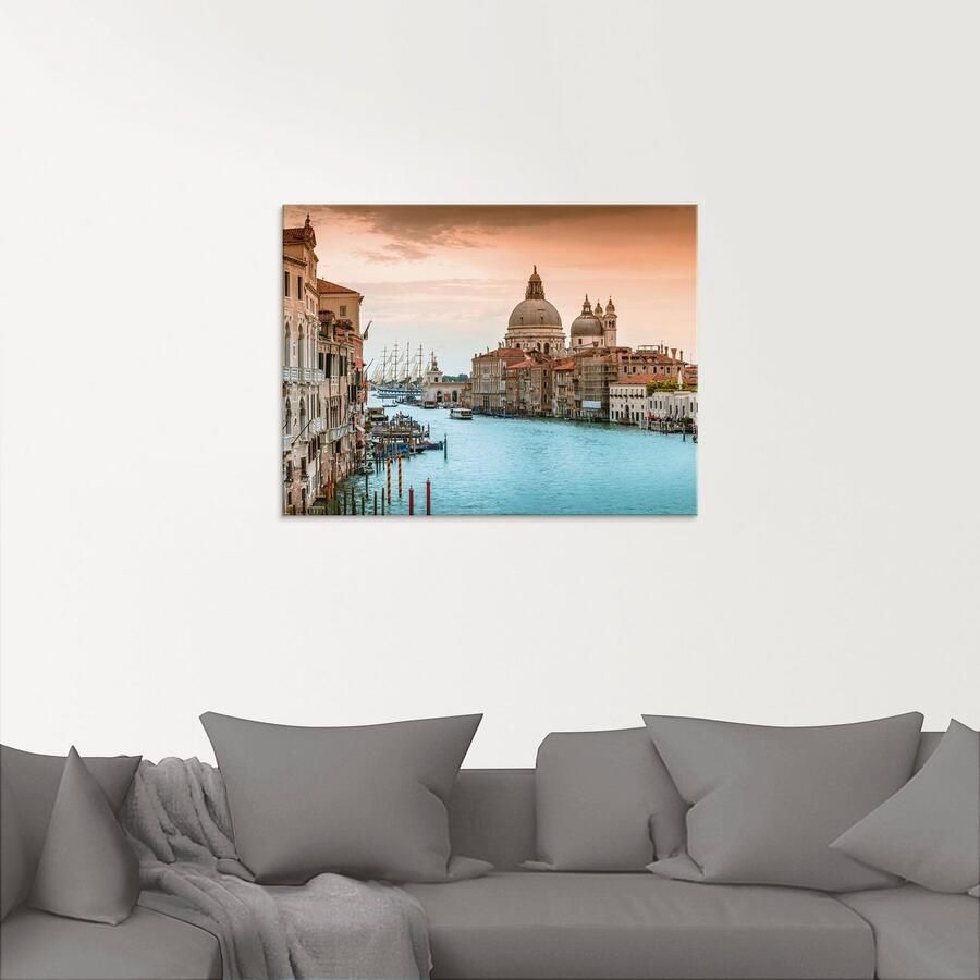 Artland Print op glas Venetië Canal Grande I - Foto 2
