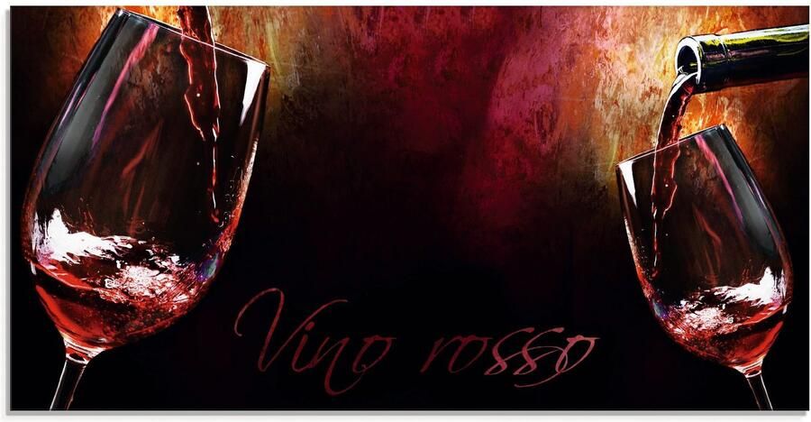 Artland Print op glas Wijn rode wijn in verschillende maten - Foto 7