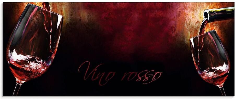 Artland Print op glas Wijn rode wijn in verschillende maten - Foto 8