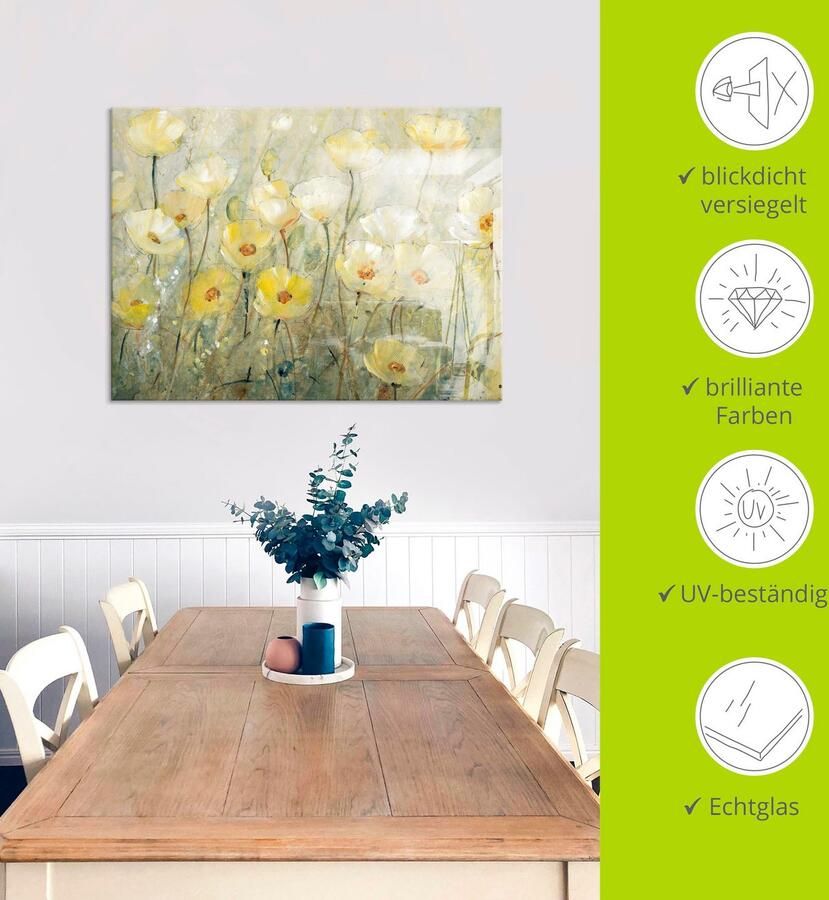 Artland Print op glas Zomer in volle bloei II - Foto 4