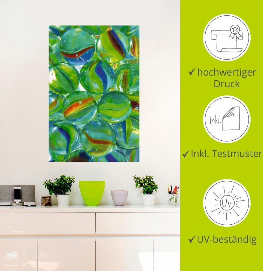 Artland Wandfolie Knikkers zelfklevend - Foto 3