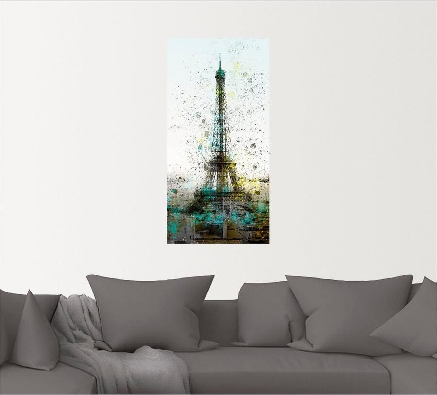 Artland Wandfolie Parijs Eiffeltoren I - Foto 4