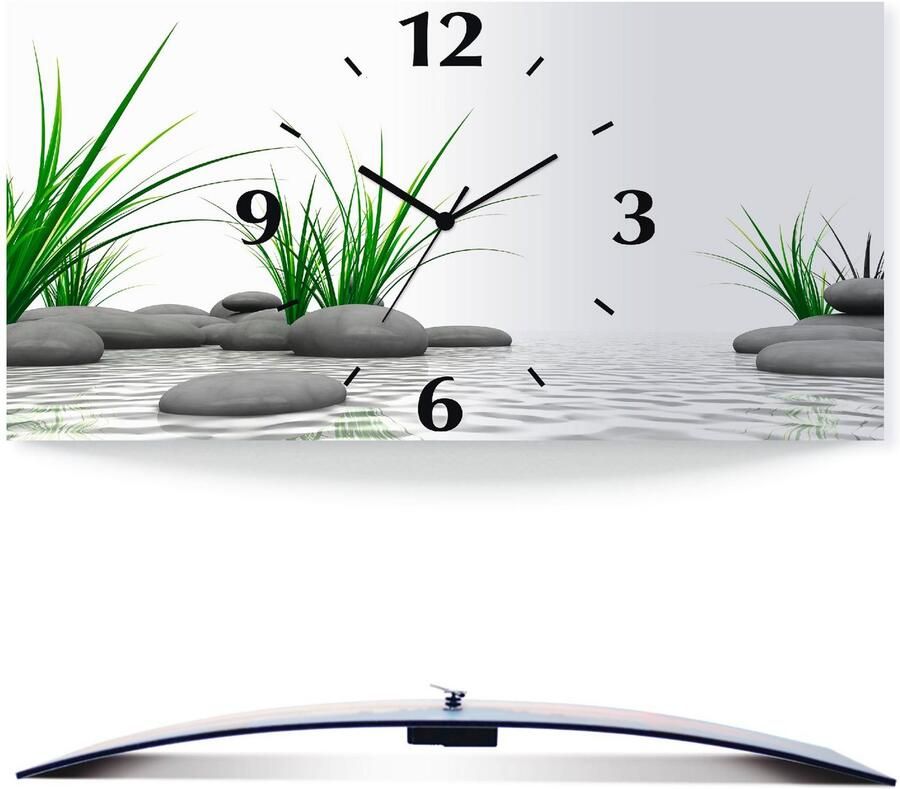 Artland Wandklok 3D stenen 3d-look geschulpt met kwarts- of radiografisch uurwerk verschillende maten - Foto 6