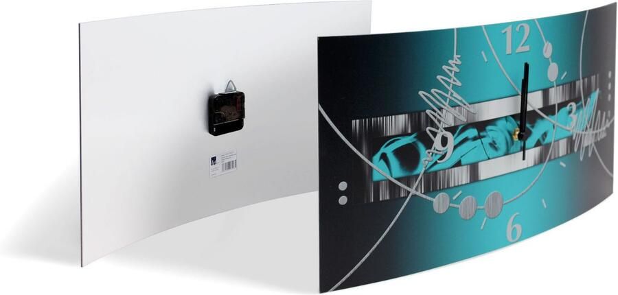 Artland Wandklok Noordzeestrand op Langeoog pier 3d-look geschulpt met kwarts- of radiografisch uurwerk verschillende maten - Foto 7