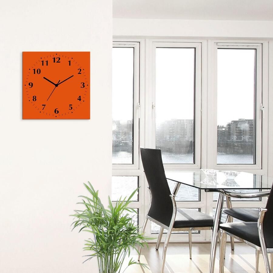 Artland Wandklok Uni trendkleuren optioneel verkrijgbaar met kwarts- of radiografisch uurwerk geruisloos zonder tikkend geluid - Foto 3