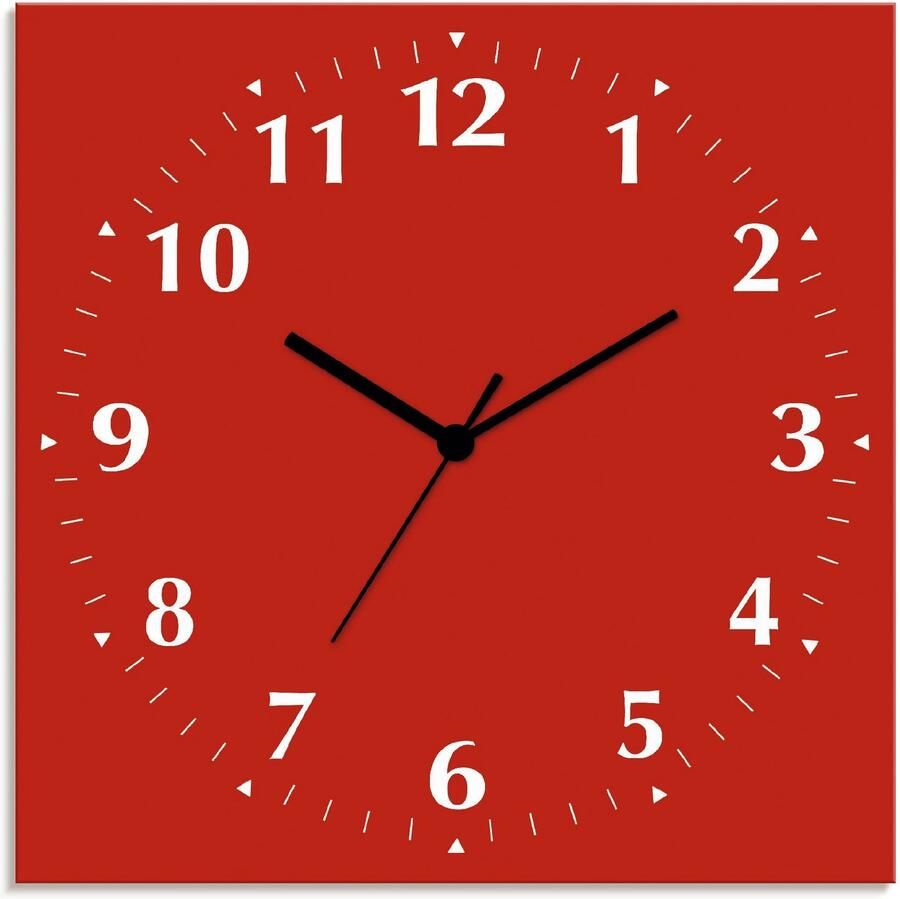 Artland Wandklok Uni trendkleuren optioneel verkrijgbaar met kwarts- of radiografisch uurwerk geruisloos zonder tikkend geluid - Foto 5