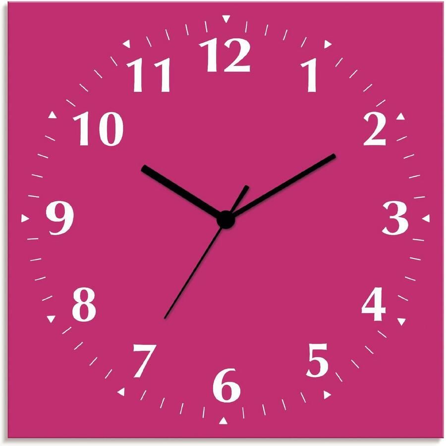 Artland Wandklok Uni trendkleuren optioneel verkrijgbaar met kwarts- of radiografisch uurwerk geruisloos zonder tikkend geluid - Foto 5