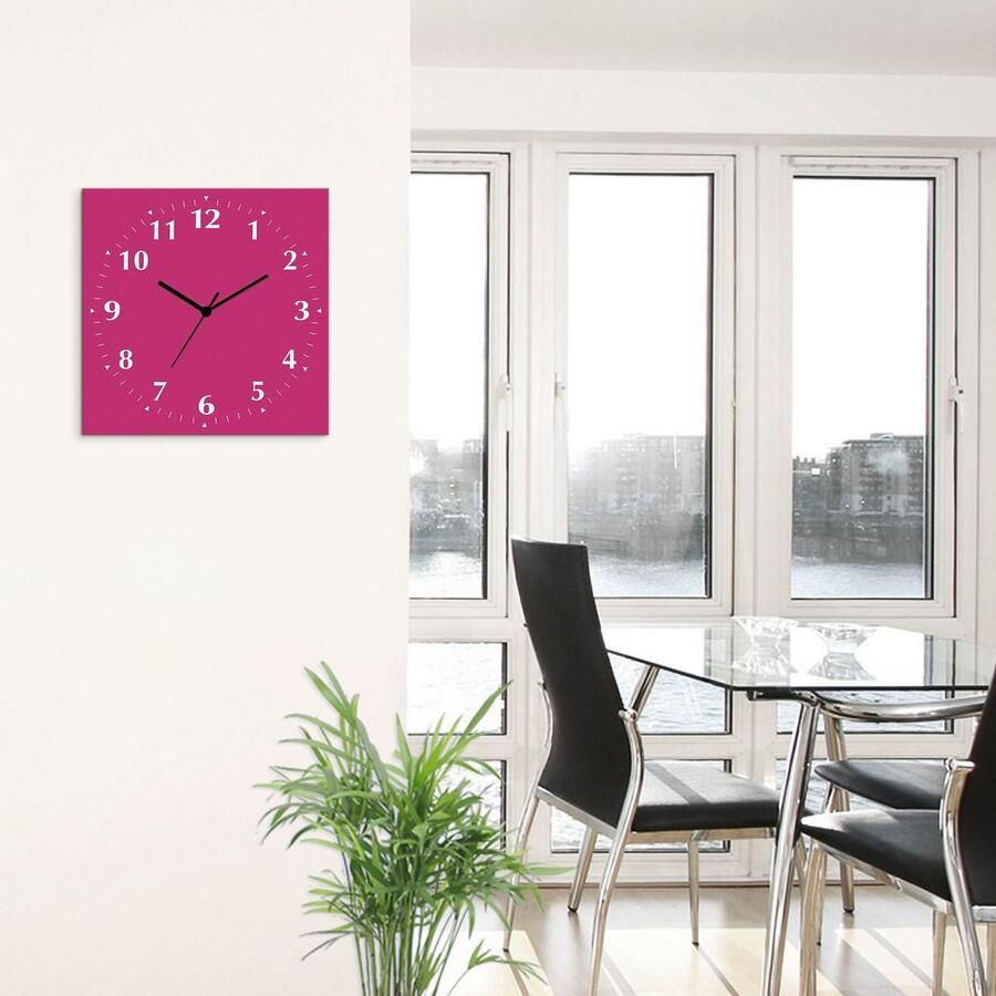 Artland Wandklok Uni trendkleuren optioneel verkrijgbaar met kwarts- of radiografisch uurwerk geruisloos zonder tikkend geluid - Foto 3