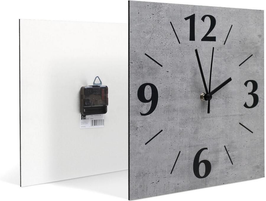 Artland Wandklok Olifant op roze optioneel verkrijgbaar met kwarts- of radiografisch uurwerk geruisloos zonder tikkend geluid - Foto 6