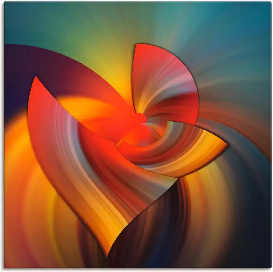 Artland Artprint Abstract in multicolour in vele afmetingen & productsoorten artprint van aluminium artprint voor buiten artprint op linnen poster muursticker wandfolie ook geschikt voor de badkamer (1 stuk)