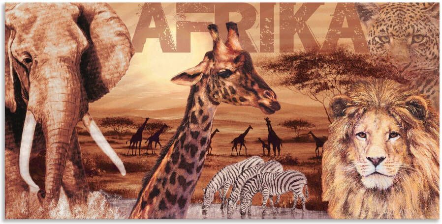 Artland Artprint Afrika als artprint van aluminium artprint voor buiten artprint op linnen poster muursticker - Foto 7