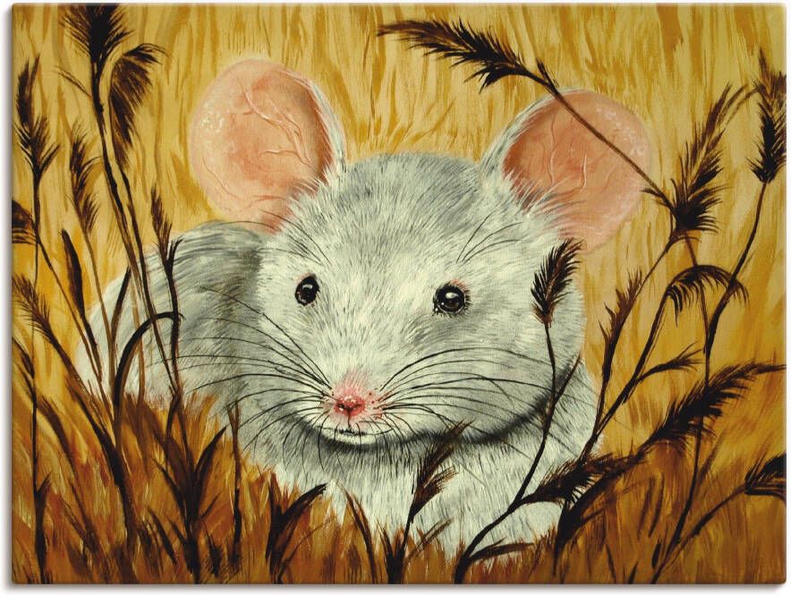 Artland Artprint Muis als artprint van aluminium artprint op linnen muursticker of poster in verschillende maten - Foto 6