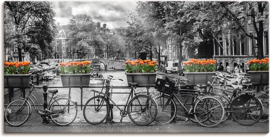 Artland Artprint Amsterdam Herengracht I als artprint op linnen poster muursticker in verschillende maten - Foto 5