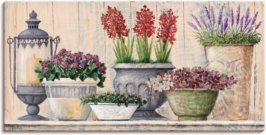 Artland Artprint op linnen Antieke compositie_licht