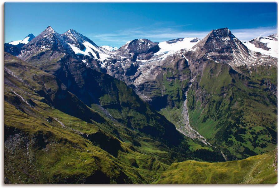 Artland Artprint Bergen rondom de Großglockner als artprint op linnen poster in verschillende formaten maten - Foto 5