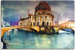 Artland Artprint Berlijn Bodemuseum in vele afmetingen & productsoorten artprint van aluminium artprint voor buiten artprint op linnen poster muursticker wandfolie ook geschikt voor de badkamer (1 stuk)