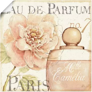 Artland Artprint Bloemen en parfum II in vele afmetingen & productsoorten -artprint op linnen poster muursticker wandfolie ook geschikt voor de badkamer (1 stuk)