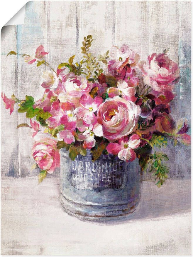Artland Artprint Bloemen I als artprint op linnen poster in verschillende formaten maten - Foto 6