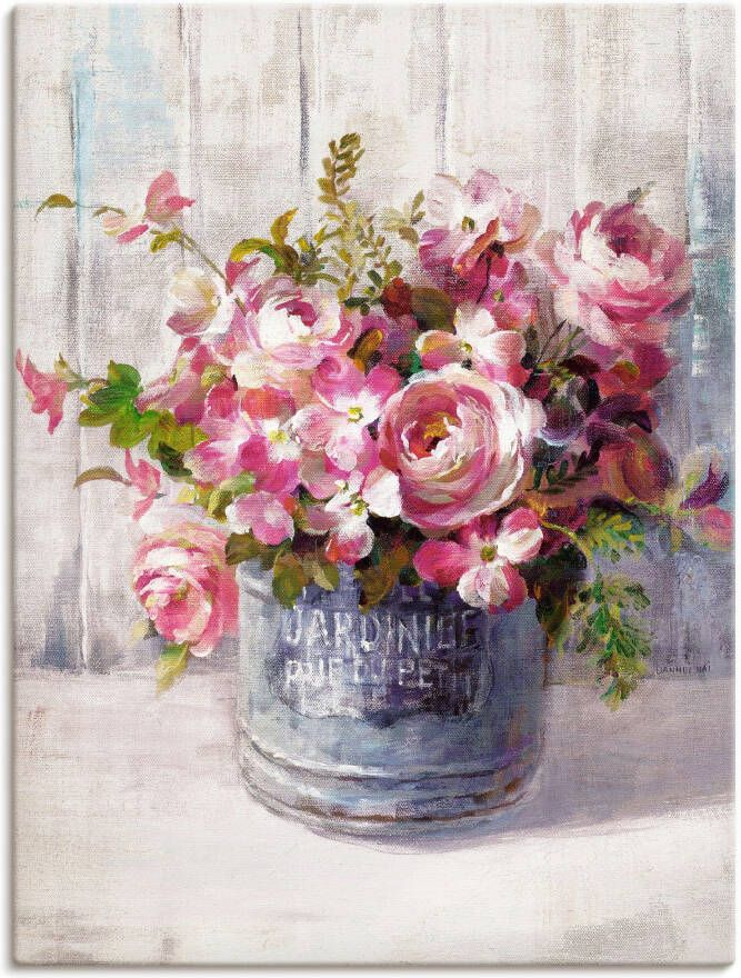Artland Artprint Bloemen I als artprint op linnen poster in verschillende formaten maten - Foto 6