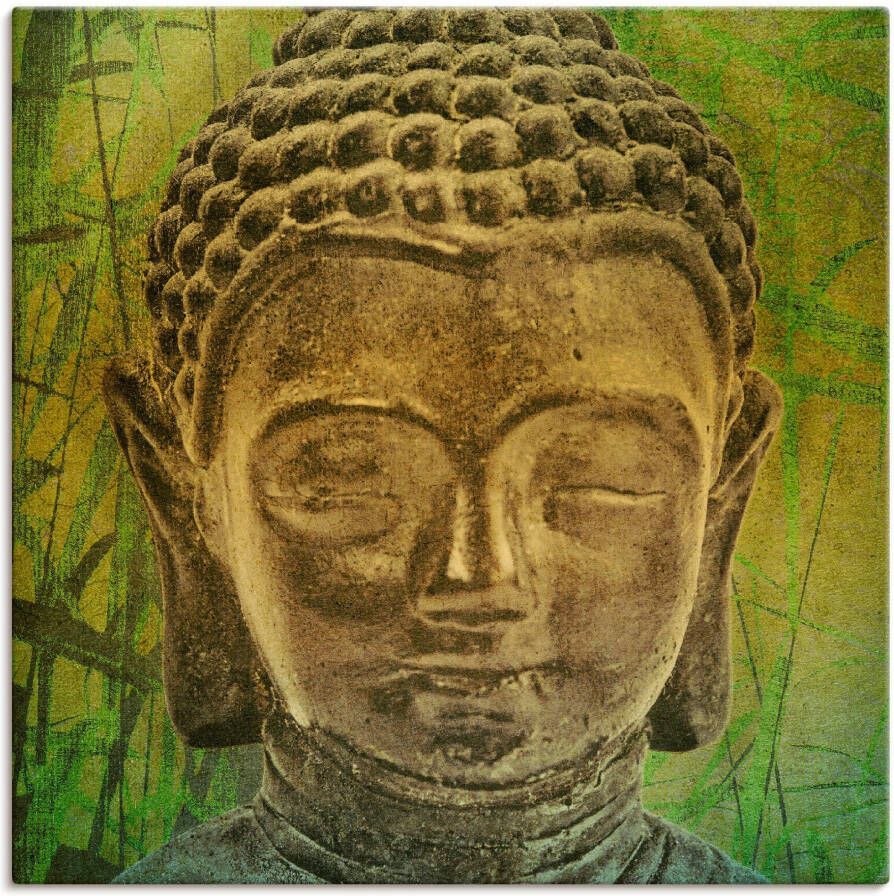 Artland Artprint Boeddha II als artprint op linnen poster in verschillende formaten maten - Foto 1
