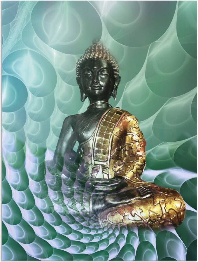 Artland Artprint Boeddha s droomwereld CB als artprint van aluminium artprint voor buiten artprint op linnen poster muursticker - Foto 4