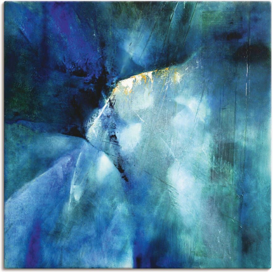 Artland Artprint op linnen Compositie in blauw - Foto 6