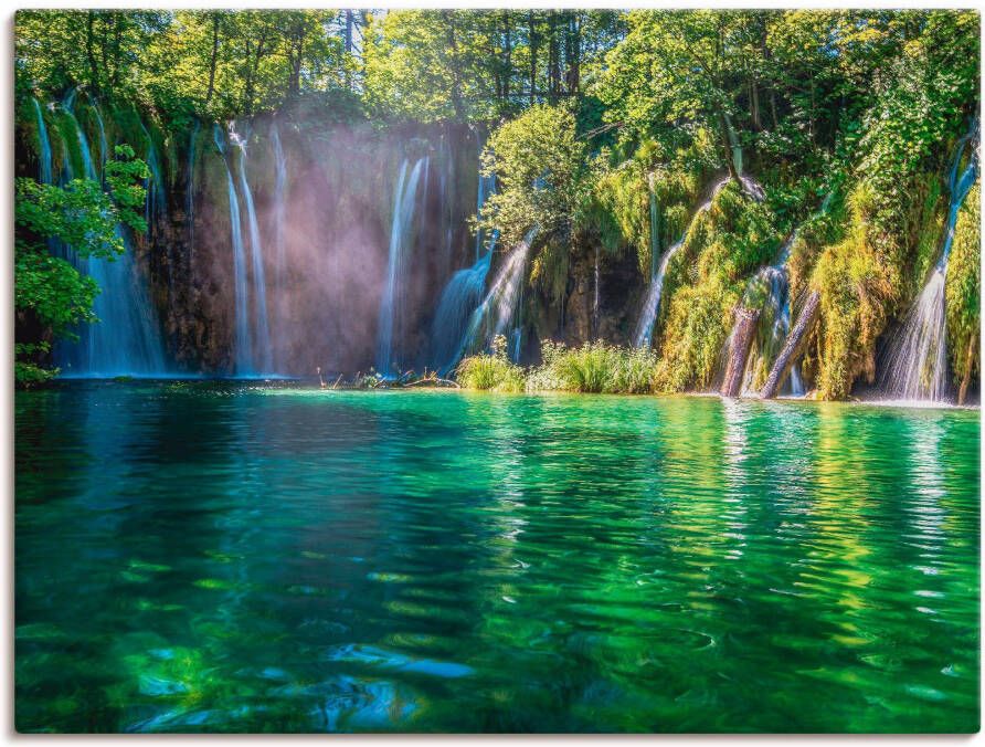 Artland Artprint op linnen De sprookjeswereld van Kroatië - Foto 1