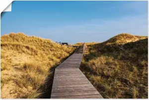 Artland Artprint Duinen bij Norddorf op het eiland Amrum in vele afmetingen & productsoorten artprint van aluminium artprint voor buiten artprint op linnen poster muursticker wandfolie ook geschikt voor de badkamer (1 stuk)