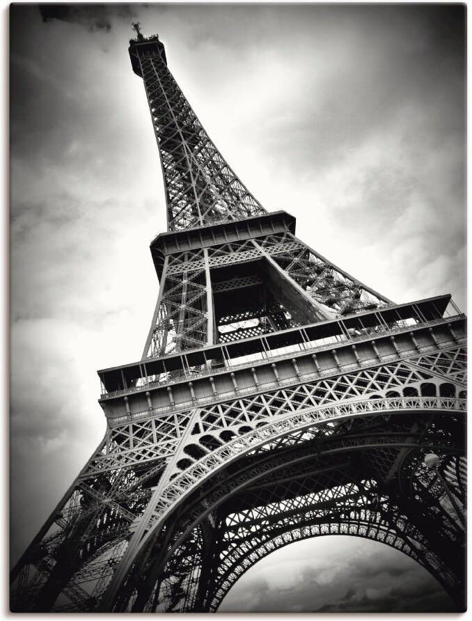 Artland Artprint Eiffeltoren Parijs als artprint op linnen poster in verschillende formaten maten - Foto 3
