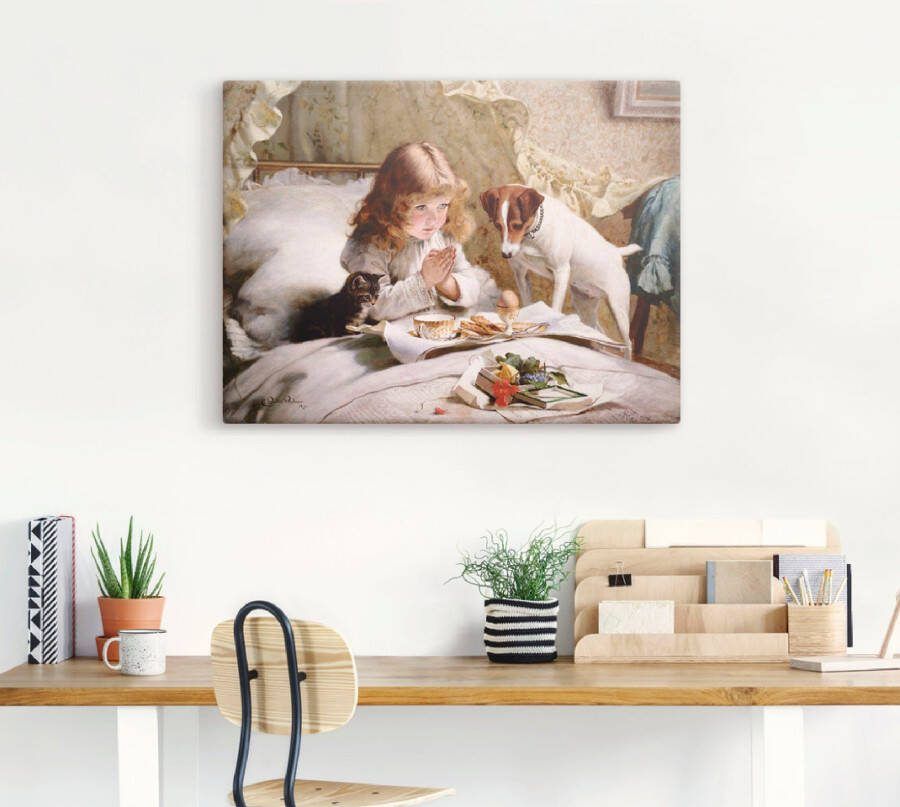 Artland Artprint Het gebed. 1894 als artprint op linnen poster muursticker in verschillende maten - Foto 4