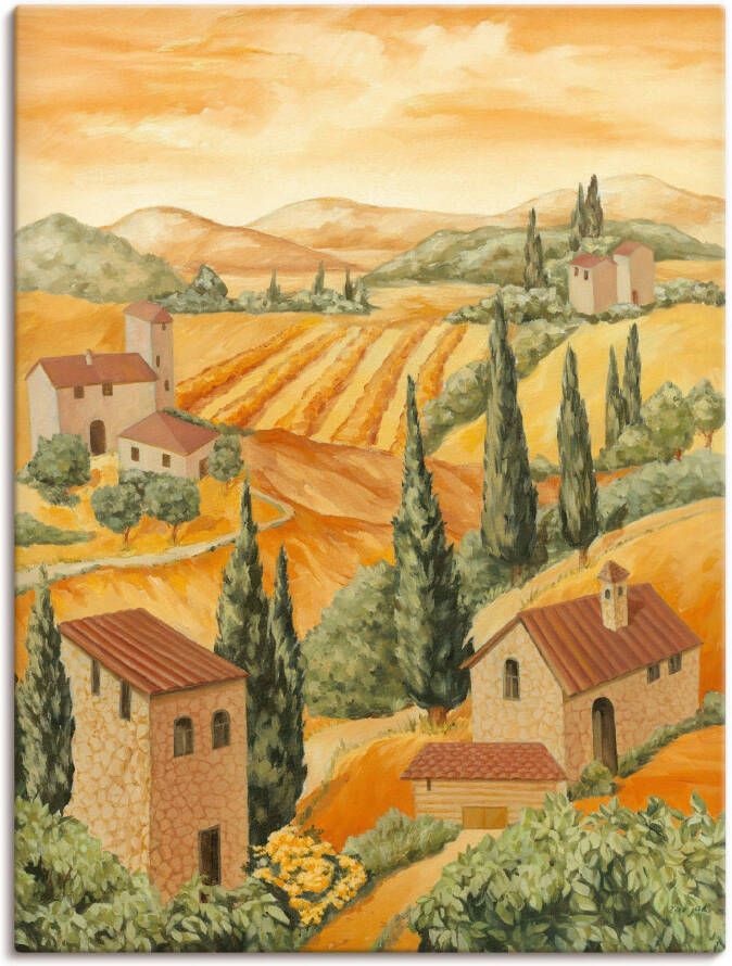 Artland Artprint op linnen Italië Toscane - Foto 6