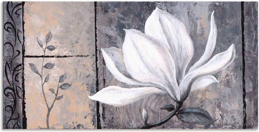 Artland Artprint Klassieke magnolia als artprint van aluminium artprint voor buiten artprint op linnen poster muursticker - Foto 5