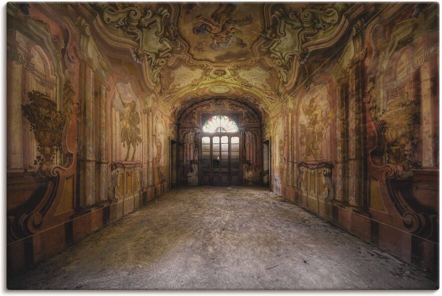 Artland Artprint Lost Place villa verlaten plaatsen als artprint van aluminium artprint voor buiten artprint op linnen in verschillende maten - Foto 4