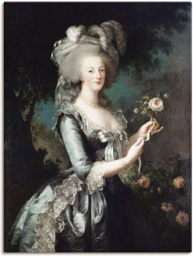 Artland Artprint Marie Antoinette 1783 als artprint van aluminium artprint voor buiten artprint op linnen poster in verschillende maten. maten - Foto 5