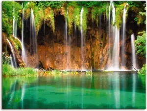 Artland Artprint Mooie waterval in het bos (1 stuk)