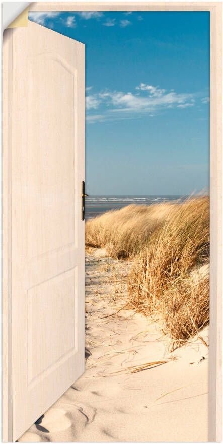 Artland Artprint Noordzeestrand op Langeoog als poster muursticker in verschillende maten