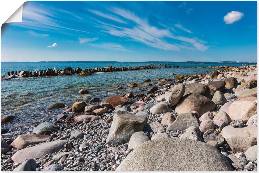 Artland Artprint Oostzeekust op het eiland Rügen als artprint van aluminium artprint voor buiten artprint op linnen poster in verschillende maten. maten - Foto 4