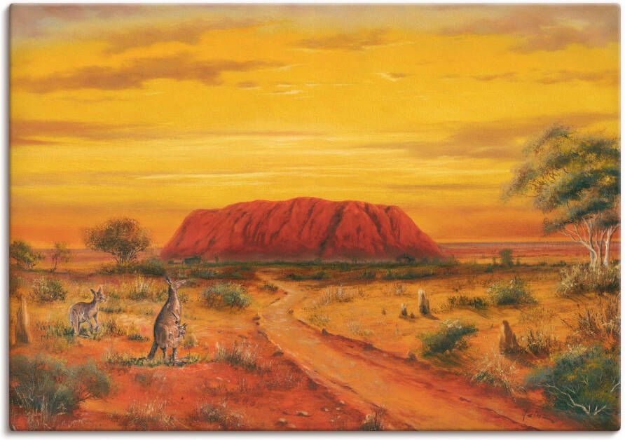 Artland Artprint op linnen Australisch dal - Foto 6